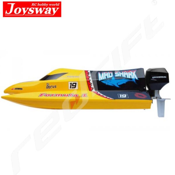 Joysway: Mad Shark F1 Boat 2.4G RTR Standard Yellow - Image 4