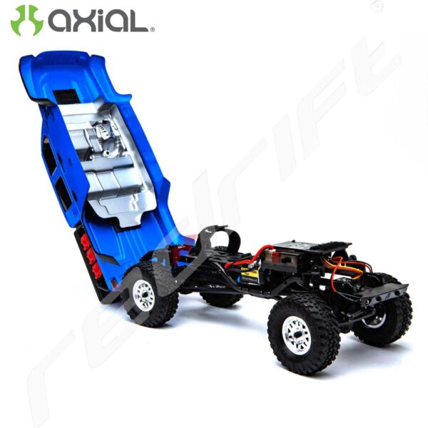 AXIAL: 1/24 SCX24 Jeep JT Gladiator 4WD Rock Crawler Blue - Image 12