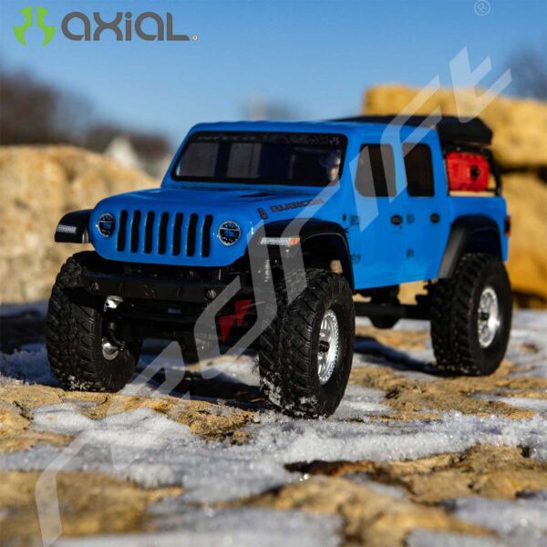 AXIAL: 1/24 SCX24 Jeep JT Gladiator 4WD Rock Crawler Blue - Image 26