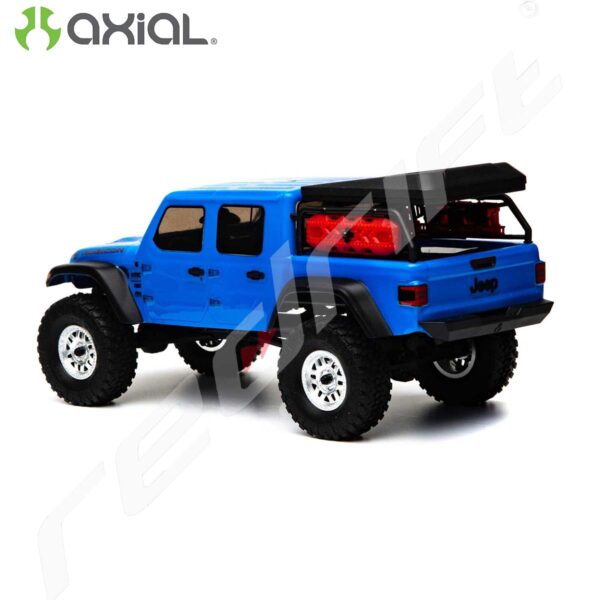 AXIAL: 1/24 SCX24 Jeep JT Gladiator 4WD Rock Crawler Blue - Image 4