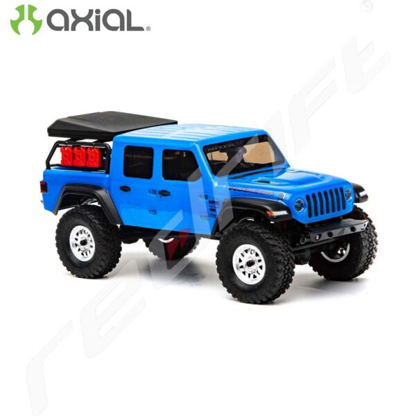 AXIAL: 1/24 SCX24 Jeep JT Gladiator 4WD Rock Crawler Blue - Image 7