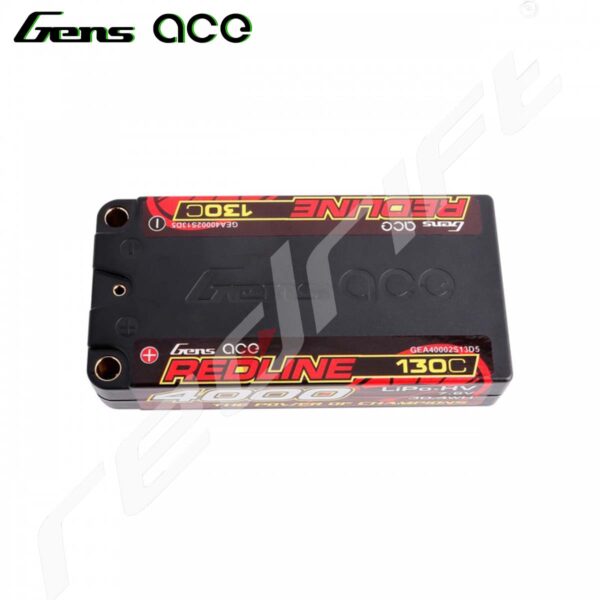 Gens Ace: Redline Series 4000mAh 7.6V 130C 2S1P