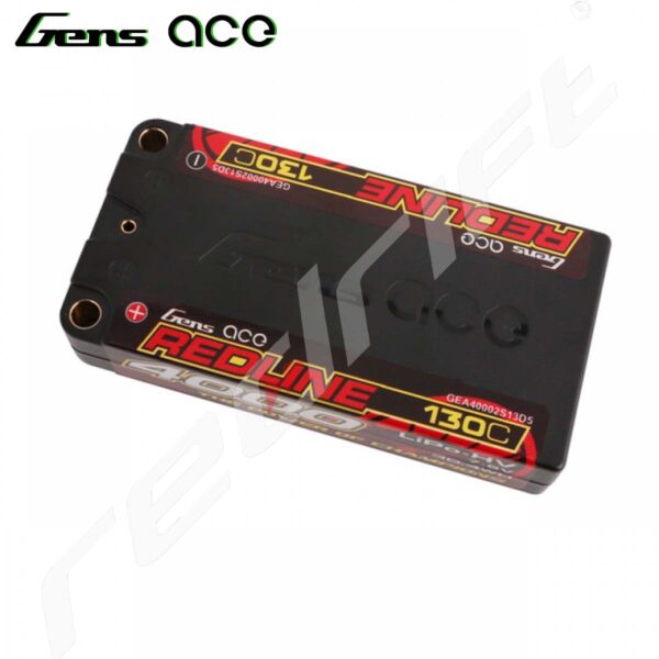 Gens Ace: Redline Series 4000mAh 7.6V 130C 2S1P - Image 2