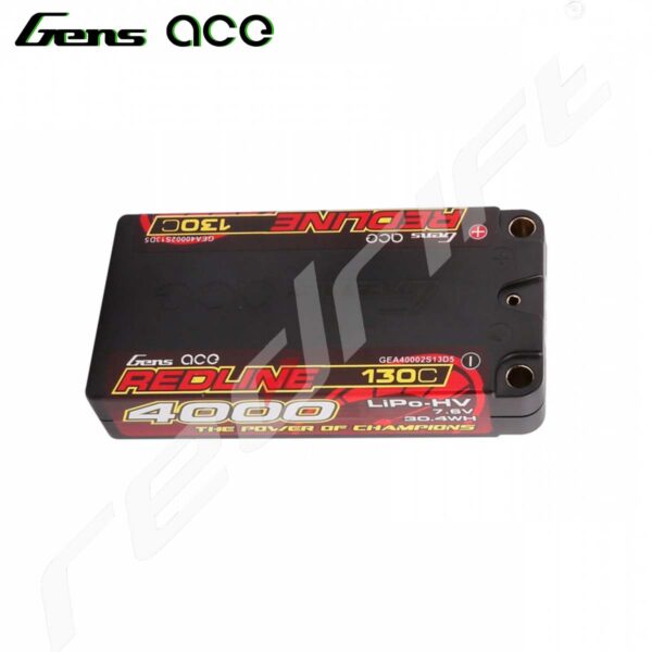 Gens Ace: Redline Series 4000mAh 7.6V 130C 2S1P - Image 3