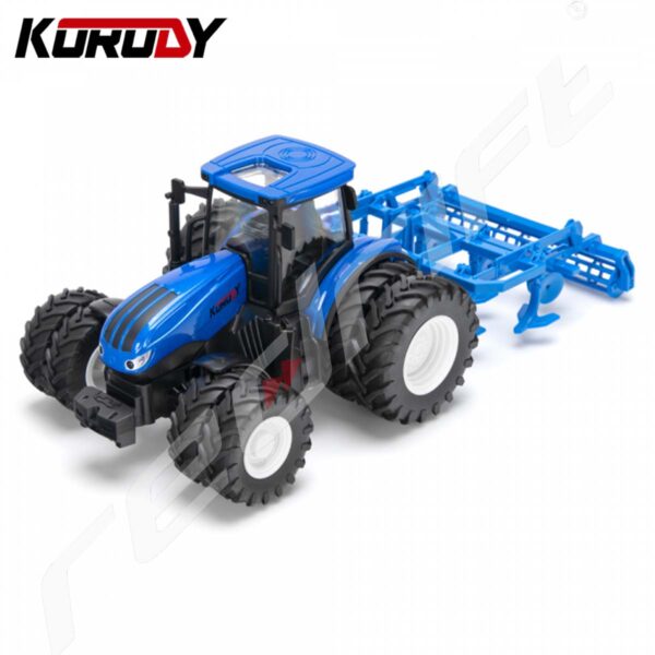 Korody: Tractor with double wheels and combined land grader RC RTR 1:24