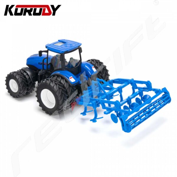Korody: Tractor with double wheels and combined land grader RC RTR 1:24 - Image 2