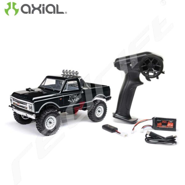 AXIAL: SCX24 1967 Chevrolet C10 1/24 4WD-RTR BLACK - Image 11