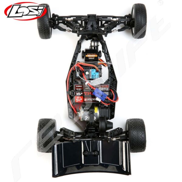 Losi: 1/16 Mini-B 2WD Buggy Brushed RTR, Blue/White - Image 10