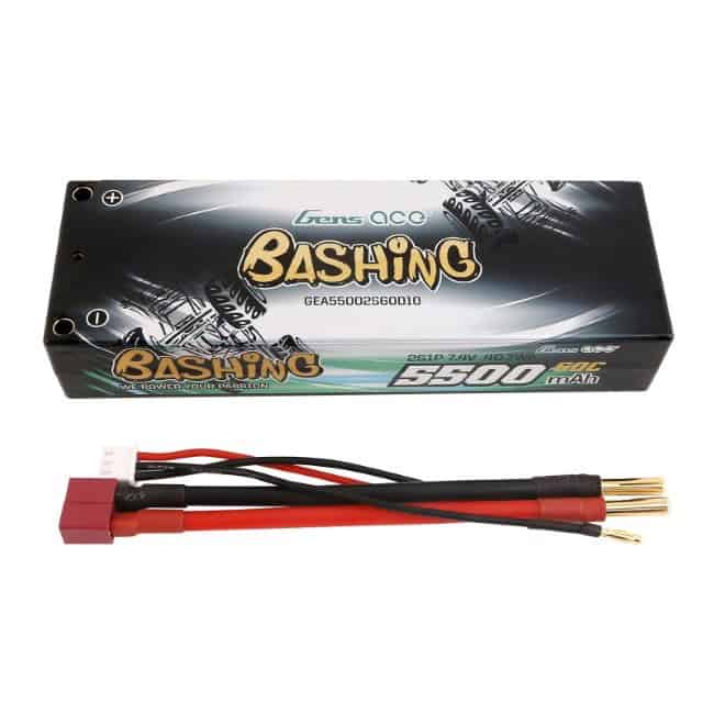 Augstas jaudas LiPo akumulators, RC modeļu betona baterijas, 5500mAh, jauda un ilgs darba laiks.