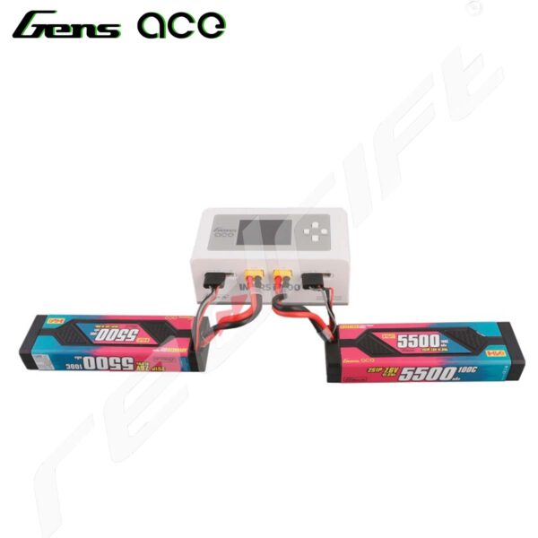 GensAce: iMars D300 G-Tech Channel AC/DC 300W/700W RC Battery Charger White - Image 6