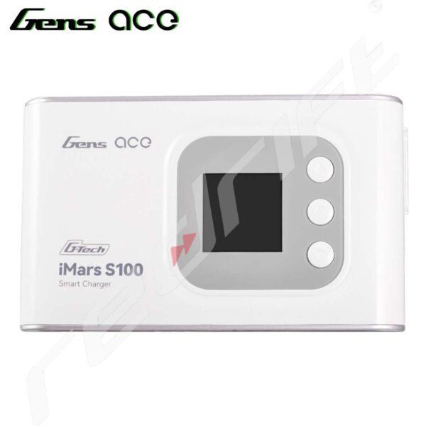 GensAce: iMars S100 G-Tech AC Balance RC Battery Charger-White