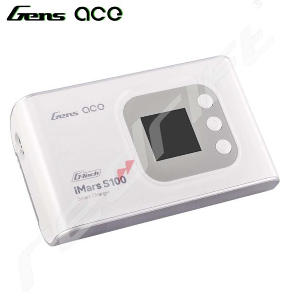 GensAce: iMars S100 G-Tech AC Balance RC Battery Charger-White - Image 3