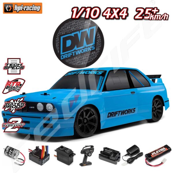 HPI: Sport 3 Drift BMW E30 Driftworks