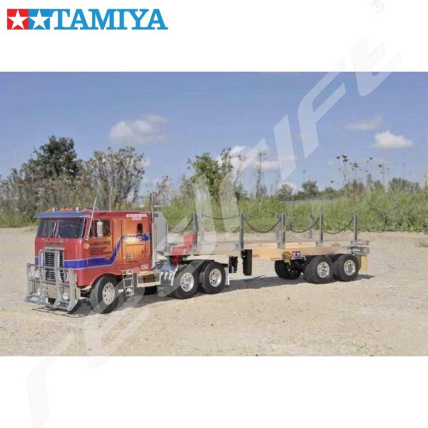 TAMIYA: 1/14 FLATBED SEMITRAILER - Image 3