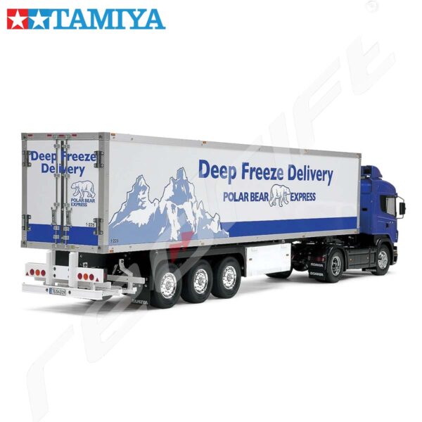 TAMIYA: 1/14 3-Axle reefer semi trailer - Image 2