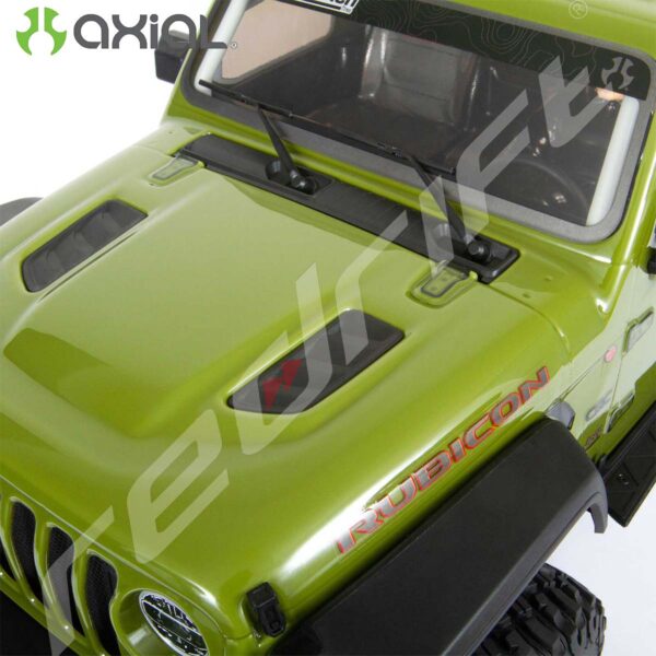 AXIAL: 1/6 SCX6 Jeep JLU Wrangler 4X4 Rock Crawler RTR: Green - Image 13