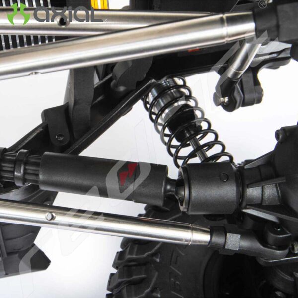 AXIAL: 1/6 SCX6 Jeep JLU Wrangler 4X4 Rock Crawler RTR: Silver - Image 21