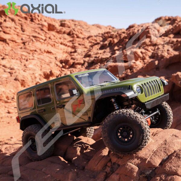 AXIAL: 1/6 SCX6 Jeep JLU Wrangler 4X4 Rock Crawler RTR: Green - Image 26