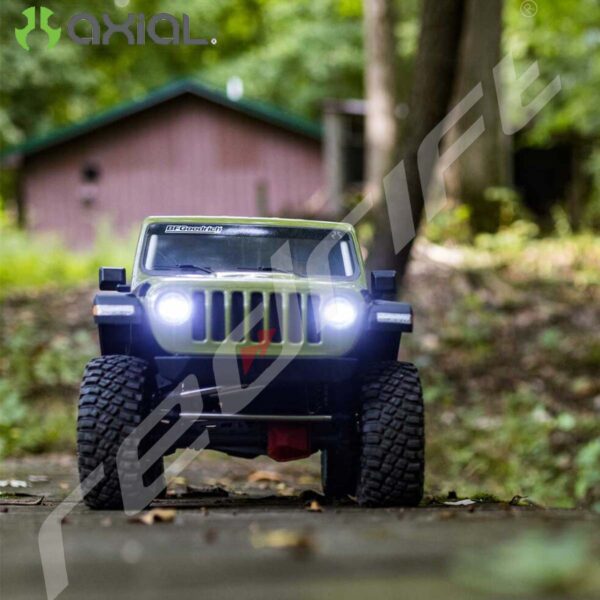 AXIAL: 1/6 SCX6 Jeep JLU Wrangler 4X4 Rock Crawler RTR: Green - Image 24