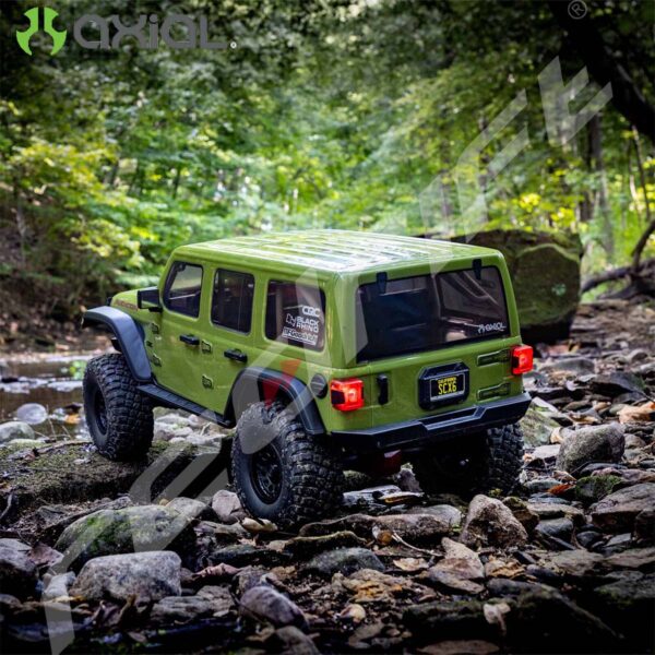 AXIAL: 1/6 SCX6 Jeep JLU Wrangler 4X4 Rock Crawler RTR: Green - Image 23