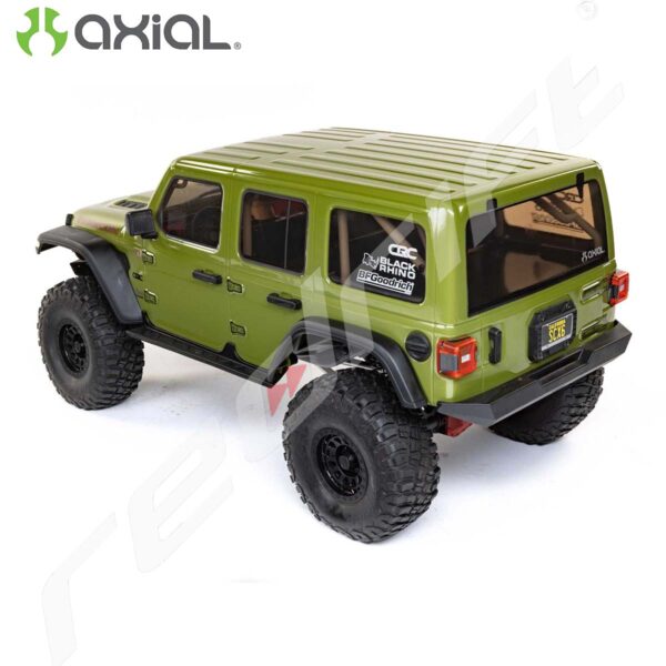 AXIAL: 1/6 SCX6 Jeep JLU Wrangler 4X4 Rock Crawler RTR: Green - Image 4
