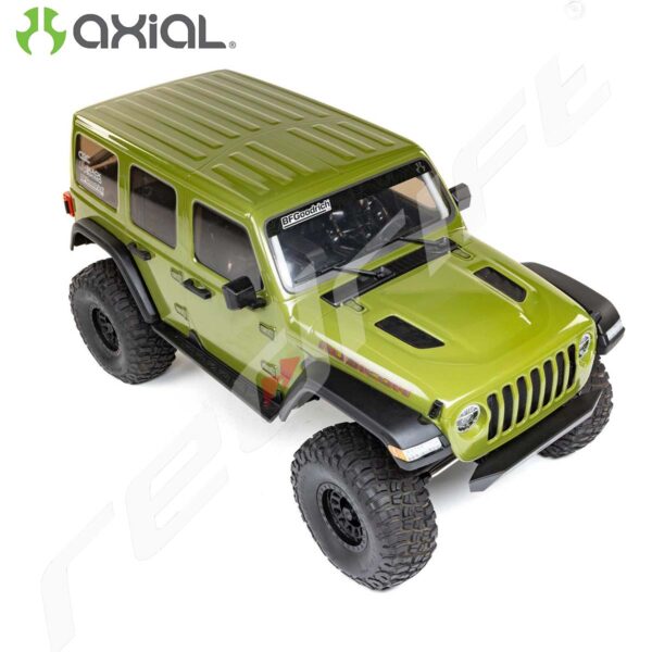 AXIAL: 1/6 SCX6 Jeep JLU Wrangler 4X4 Rock Crawler RTR: Green - Image 9