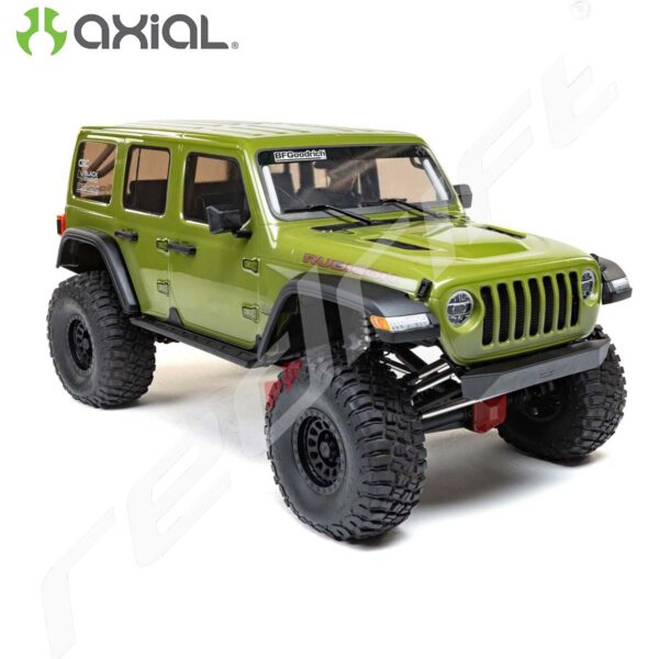 AXIAL: 1/6 SCX6 Jeep JLU Wrangler 4X4 Rock Crawler RTR: Green - Image 8