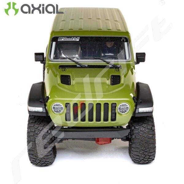 AXIAL: 1/6 SCX6 Jeep JLU Wrangler 4X4 Rock Crawler RTR: Green - Image 10