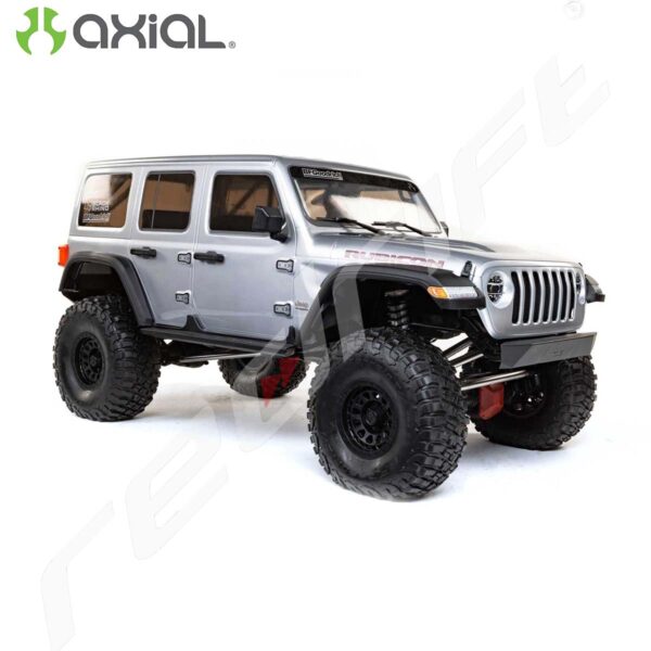 AXIAL: 1/6 SCX6 Jeep JLU Wrangler 4X4 Rock Crawler RTR: Silver - Image 9