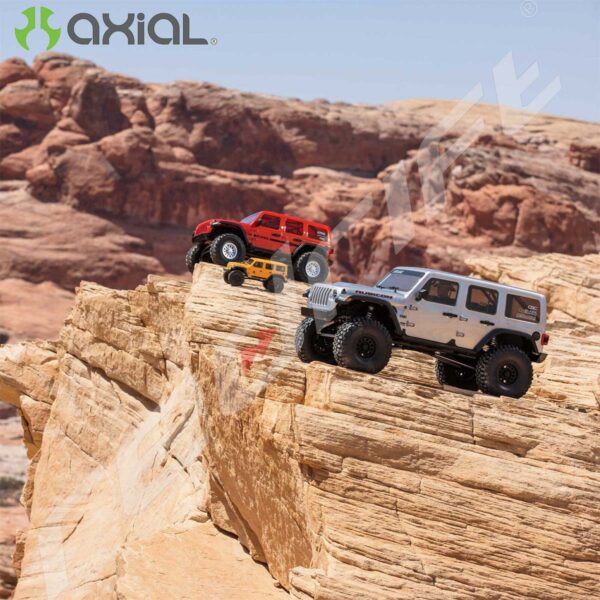 AXIAL: 1/6 SCX6 Jeep JLU Wrangler 4X4 Rock Crawler RTR: Silver - Image 22