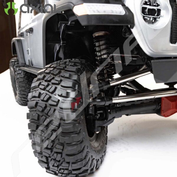 AXIAL: 1/6 SCX6 Jeep JLU Wrangler 4X4 Rock Crawler RTR: Silver - Image 14