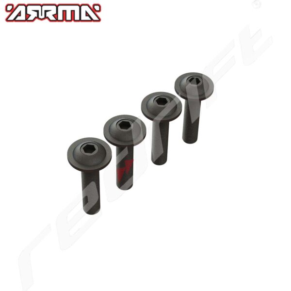 Arrma: Button Head Screw Flanged M4x18mm (4)