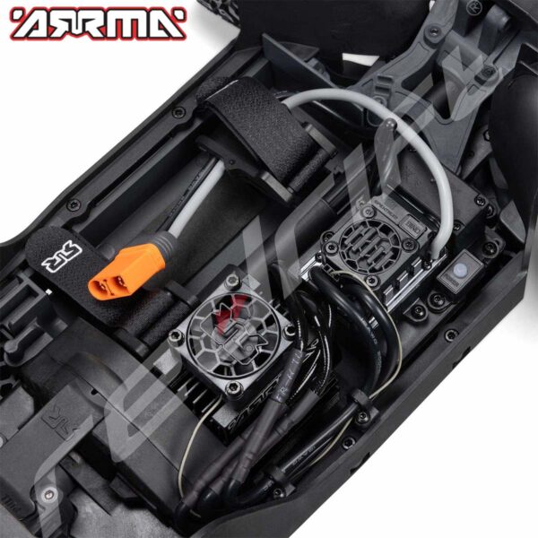 Arrma: 1/10 VORTEKS 223S DSC 4X4 RTR Brushless Stadium Truck, Teal - Image 21