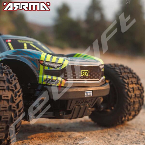 Arrma: 1/10 VORTEKS 223S DSC 4X4 RTR Brushless Stadium Truck, Teal - Image 14