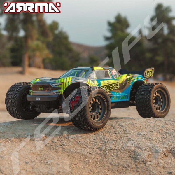 Arrma: 1/10 VORTEKS 223S DSC 4X4 RTR Brushless Stadium Truck, Teal - Image 15