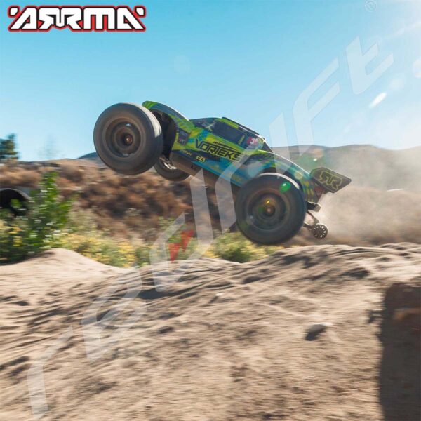 Arrma: 1/10 VORTEKS 223S DSC 4X4 RTR Brushless Stadium Truck, Teal - Image 16