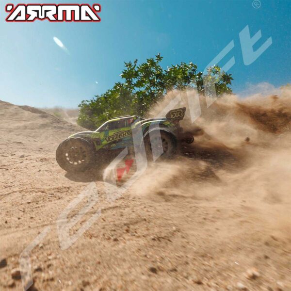Arrma: 1/10 VORTEKS 223S DSC 4X4 RTR Brushless Stadium Truck, Teal - Image 17