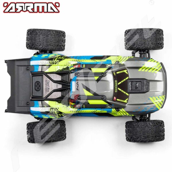 Arrma: 1/10 VORTEKS 223S DSC 4X4 RTR Brushless Stadium Truck, Teal - Image 8