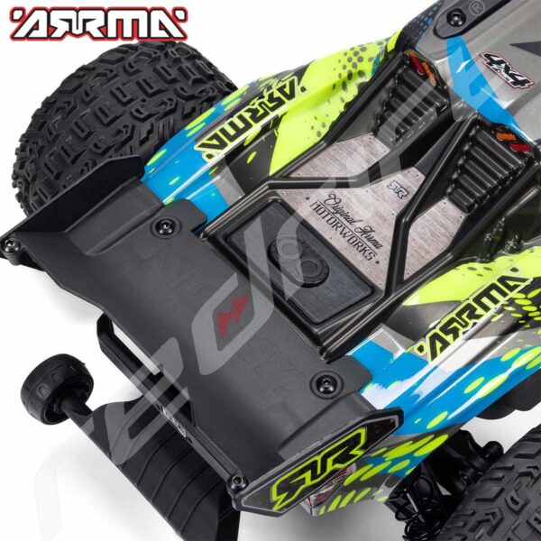 Arrma: 1/10 VORTEKS 223S DSC 4X4 RTR Brushless Stadium Truck, Teal - Image 9
