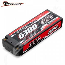 Augstas jaudas lipo akumulators, 6300mAh, piemērots radio vadāmajiem modeļiem.