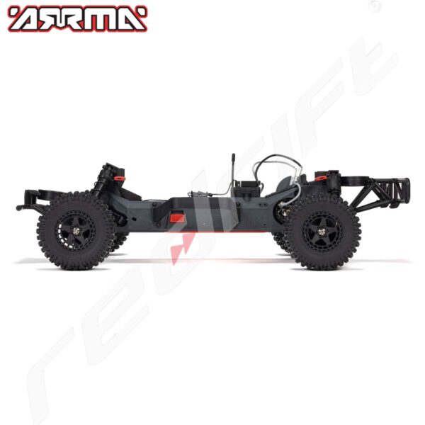 Arrma: 1/10 FURY 2WD RTR Brushed Short Course Truck RTR Battery & Charger, Red - Image 9