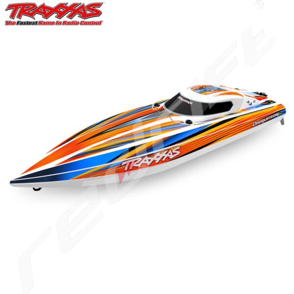 Traxxas: Disruptor VXL-4s Self-Righting 660mm Orange - Image 2