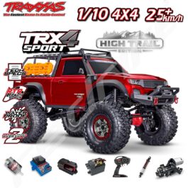 Augstā kvalitātes RC radio vadāms modelis, sporta un trail dizains, ar jaudīgu motori un ilgmūžīgām detaļām.