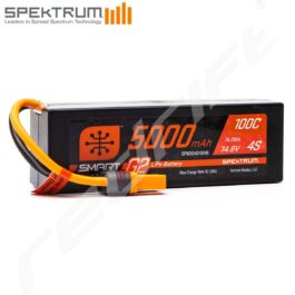 5000 mAh LiPo baterija automodeļiem, 74Wh, 14.8V, 4S, 100C, ātra uzlāde, RC modeļu veikals Latvijā.