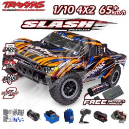 Traxxas ReDirt radio vadāmā modeļa automašīna, ātra, izturīga un ar 2 gadu garantiju.
