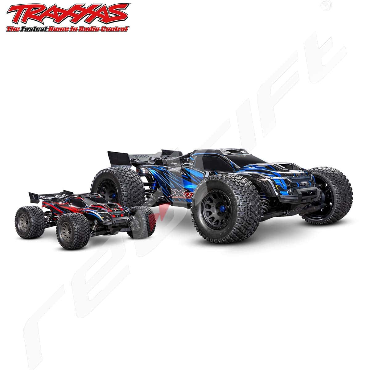 Traxxas radio vadāmi modeļi, sporta auto ar lielu griezes momentu un izturību, ideāli piemēroti entuziastiem.
