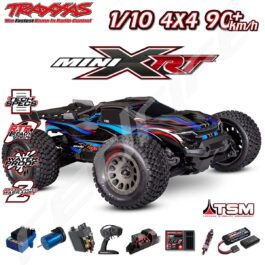 Trase uzlabota radio vadāma automašīna Mini XRT, sportiska un izturīga, ar dažādām papildaprīkojuma iespējām.