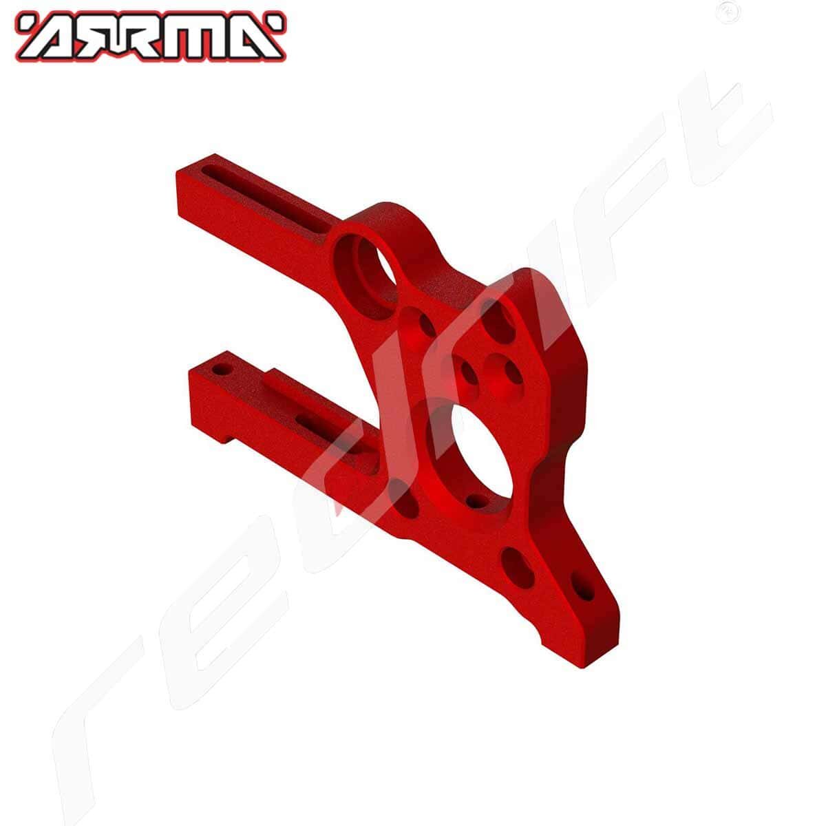 Arrma: Aluminum Motor Mount, Red