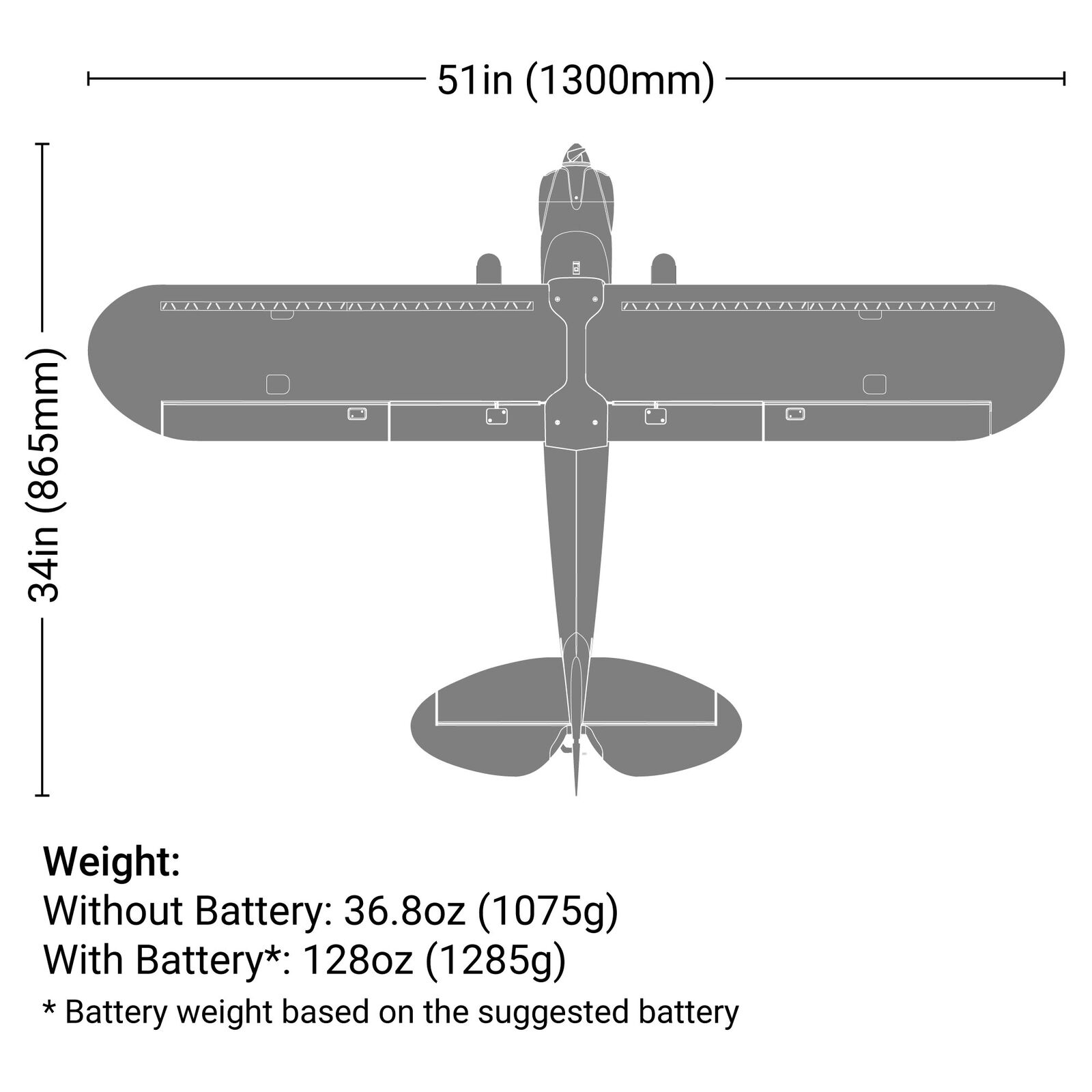 HobbyZone: Carbon Cub S 2 1.3m RTF Basic - Image 19